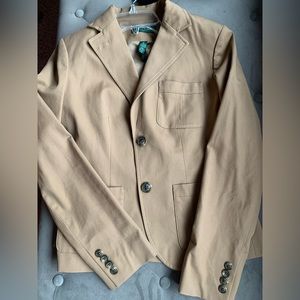 Ralph Lauren Twill Blazer (Tan)- 6P